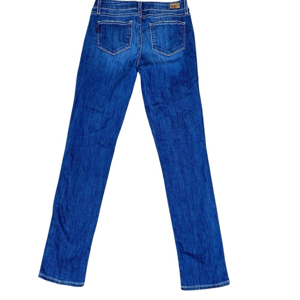 PAIGE Skyline Skinny Blue Denim Women's Jeans Size 28 Made in USA - Picture 2 of 6
